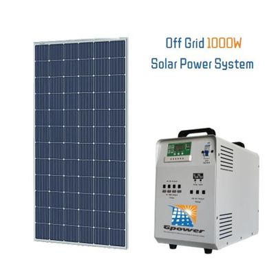 Corredo solare del pannello solare della generazione 1000W di energia di sistema domestico di DIY