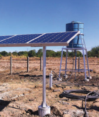 Sistema solare di pompaggio dell'acqua dei liquidi ROSH di scambio per irrigazione