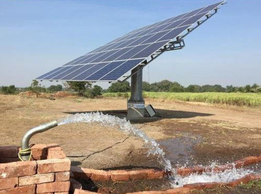 Sistema agricolo solare sostenibile di pompaggio dell'acqua di TUV per irrigazione