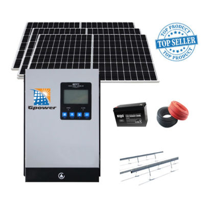 Legame ibrido Kit With Battery Backup solare di griglia del sistema solare di griglia di 240VAC 50A