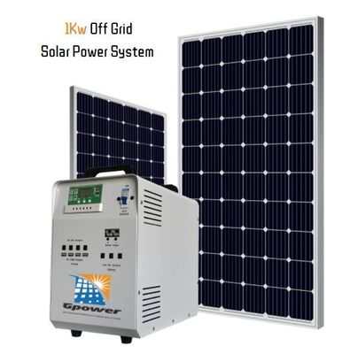 Sistema solare di Kit Rooftop Renewable Energy Generating del generatore di corrente di GPOWER 1000Watt